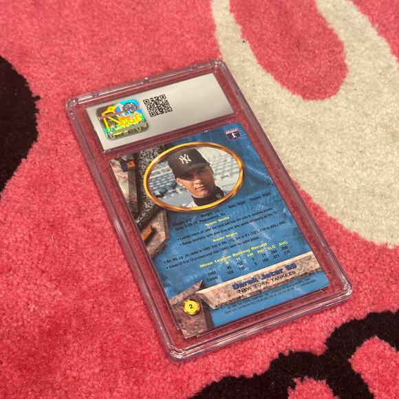 Derek Jeter – 1994 Bowman’s Best Refractor #2 – CSG 7.5 – As Pictured - Picture 3 of 3